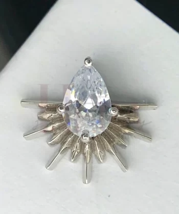 Topo Cronos | 14G - Ouro branco