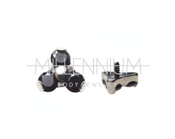 Topo Trinity Cristal Black (16G)