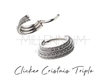 Clicker Cristais Triplo | 16G