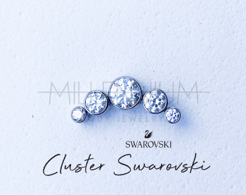 Cluster Midium SWAROVSKI® (16G)